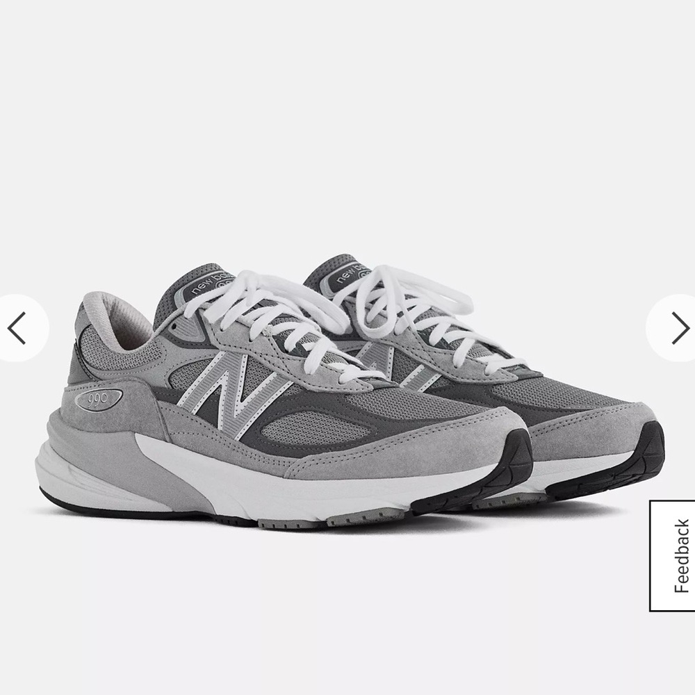 New Balance 990 V6 Gray 7.5